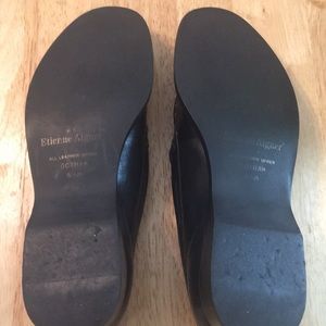 etienne aigner chiara bow loafers